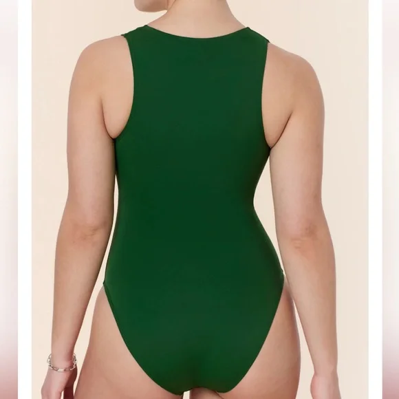 Andie Green Women's One Piece Swimsuit - Picture 2 of 5
